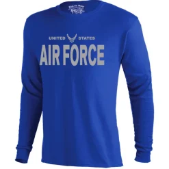 Air Force Long Sleeve - US Air Force Basic Long Sleeve - Mens Long Sleeve