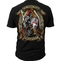 Armor of God "Ephesians 6:13-17" - Black Ink Premium Men's T-Shirt