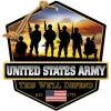 Army Brothers Badge 20 x 20 inch Sign