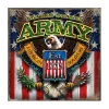 Army Fighting Eagle 10 x 10 inch Wall Sign