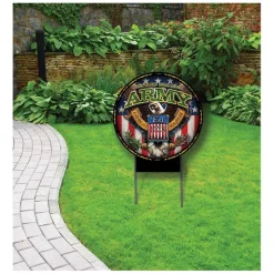 Army Fighting Eagle 20 x 20 inch Yard Sign