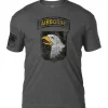 Army 101st Airborne 'Distressed' 7.62 Design Battlespace Men's T-Shirt