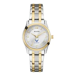 Bulova USAF Women's Two-Tone Watch