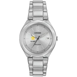 Citizen Army Eco-Drive Ladies' Steel Watch, Silver Dial