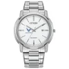 Citizen USAF Men's Classic Stainless Steel Eco-Drive Watch