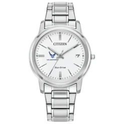 Citizen USAF Women's Classic Stainless Steel Eco-Drive Watch