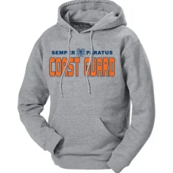 Coast Guard Hoodie - USCG - Semper Paratus Basic Sweatshirt Men's and Lady's USCG Hoodie