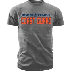 Coast Guard T-shirt - US Coast Guard P/T Shirt - Mens Black Ink T-Shirt