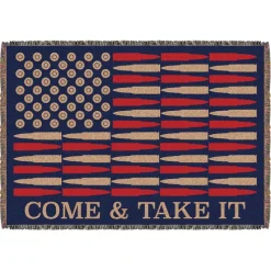 'Come & Take It' 7.62 Design 53" x 70" Throw Blanket