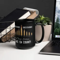 Decisions Decisions 2A 15oz Coffee Mug by 7.62 Design