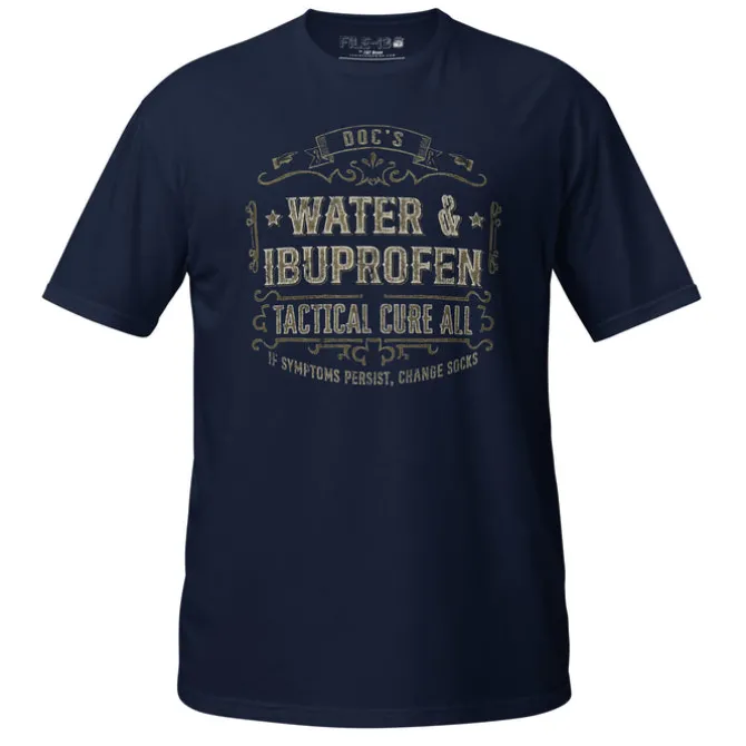 7.62 Design File 13 Doc's Water & Ibuprofen Cure-All T-Shirt