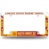 7.62 Design Marine Corps E-9 Master Gunnery Sergeant USMC License Plate Frame - Officially Licensed