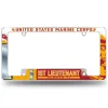 7.62 Design Marine Corps O-2 First Lieutenant USMC License Plate Frame - Officially License