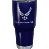 7.62 Design U.S. Air Force Logo Laser Etched 32oz Travel Mug - Officially Licensed