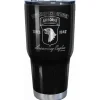 7.62 Design US Army 101st Airborne Laser Etched 32oz Travel Mug - Officially Licensed