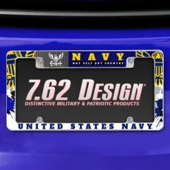 7.62 Design U.S. Navy License Plate Frame - Officially Licensed