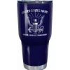 7.62 Design U.S. Navy Logo Laser Etched 32oz Travel Mug - Officially Licensed