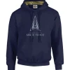 7.62 Design U.S. Space Force Logo Camo Lined Hoodie - Navy