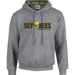 7.62 Design USN Seabees Type III Camo Hoodie - Grey