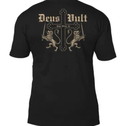 Deus Vult T-Shirt - God Wills It - Patriotic Military Shirt