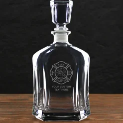 Firefighter & EMT Personalized 23 oz. Capitol Whiskey Decanter