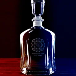 Firefighter & EMT Personalized 23 oz. Capitol Whiskey Decanter
