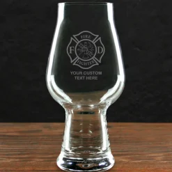 Firefighter & First Responders Personalized 18 oz. IPA Beer Glass
