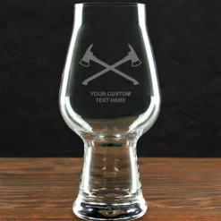 Firefighter & First Responders Personalized 18 oz. IPA Beer Glass