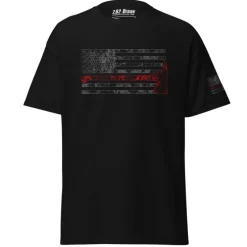 Firefighter Axe Redline Flag Men's Classic T-Shirt