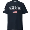 I Identify As A Warrior - Patriotic Men's T-shirt