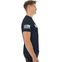 I Identify As A Warrior - Patriotic Men's T-shirt