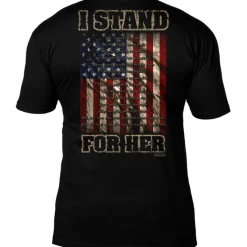 'I Stand For Her' National Anthem 7.62 Design Premium Men's T-Shirt