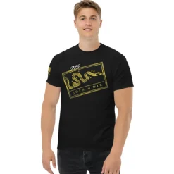 Join or Die Patriotic Men's Tee
