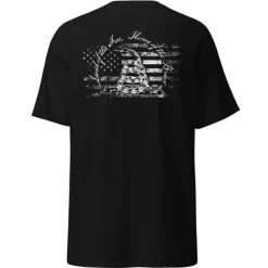 Land Of The Free Patriotic Men's T-Shirt