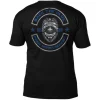 Law Enforcement Back The Blue 7.62 Design Premium Men's Patriotic T-Shirt