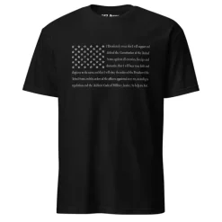 Mlitary Oath of Enlistment U.S. Flag Tee