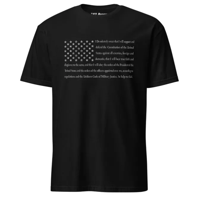 Mlitary Oath of Enlistment U.S. Flag Tee