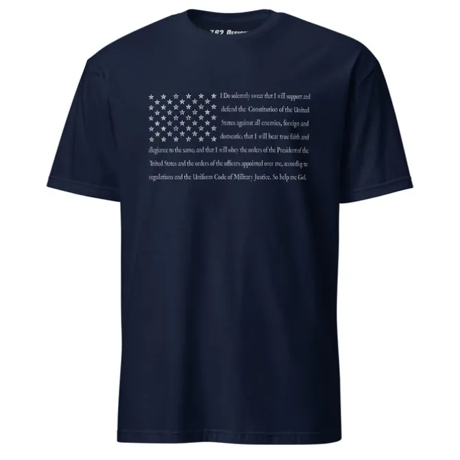 Mlitary Oath of Enlistment U.S. Flag Tee