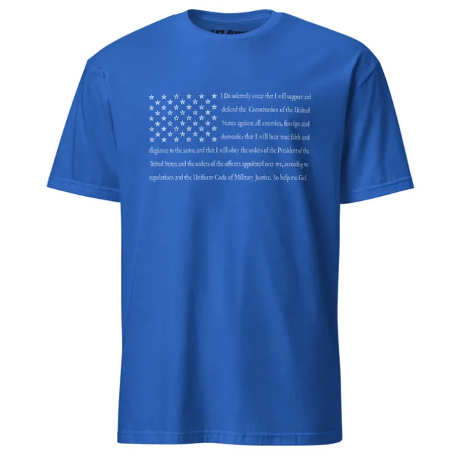 Mlitary Oath of Enlistment U.S. Flag Tee