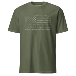 Mlitary Oath of Enlistment U.S. Flag Tee