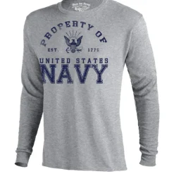 Navy Long Sleeve - Mens Property of the US Navy - Mens Long Sleeve