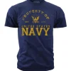 Navy T-Shirt - Mens Property of the US Navy - Mens US Navy Shirt