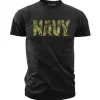 Navy T-Shirt - Mens US Navy T-Shirt USN Type III Camo - Us Navy Shirt