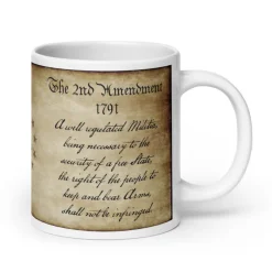 2nd Amendment 20 oz Coffee Mug