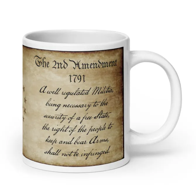 2nd Amendment 20 oz Coffee Mug