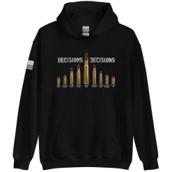 2nd Amendment Decisions Decisions Unisex Hoodie