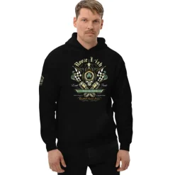 OIF Route Irish Black Unisex Hoodie