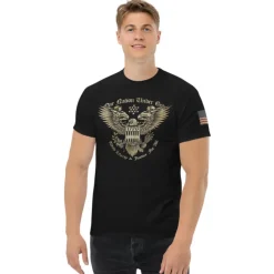 One Nation Under God American Eagle Patriotic Tee
