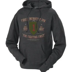 1st Infantry Division Retro United States Army Unisex US Army Hoodie