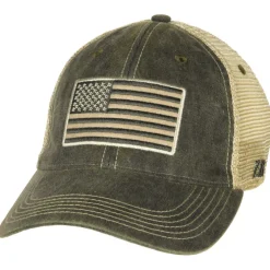 Tactical US Flag Vintage Trucker Hat